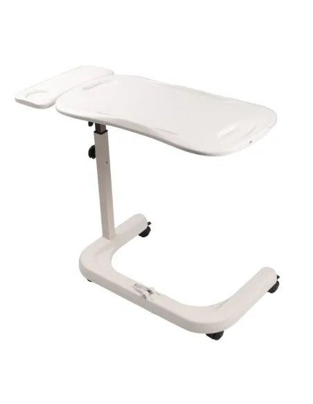 Mesa Auxiliar con Doble Tablero Regulable en Base y Altura