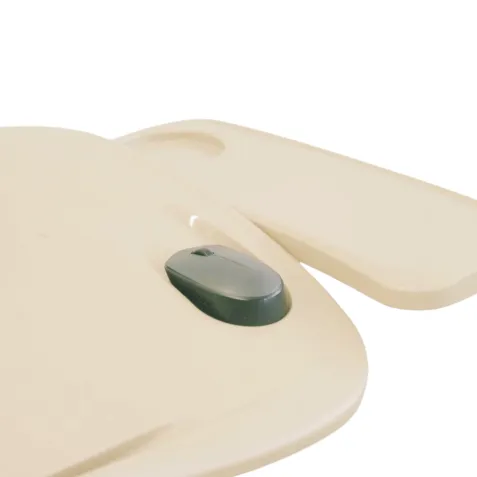 Mesa Auxiliar con Doble Tablero Regulable en Base y Altura 2