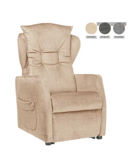 Sillón Elevador Relax DAFNE 2 Motores con 4 Ruedas de 50 mm
