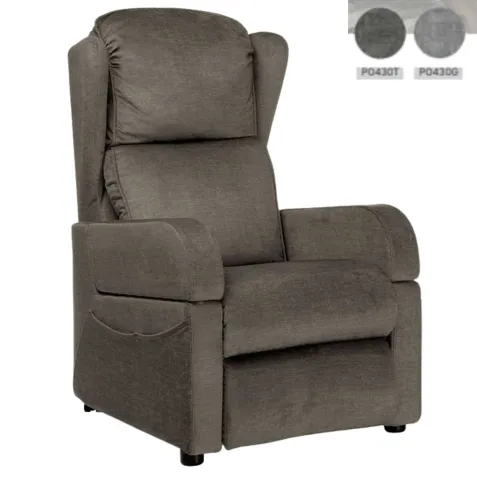 Sillón Elevador Cama Relax CLYZIA · Posición Cama con Ruedas