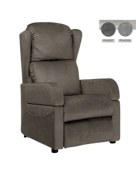 Sillón Elevador Cama Relax CLYZIA · Posición Cama con Ruedas