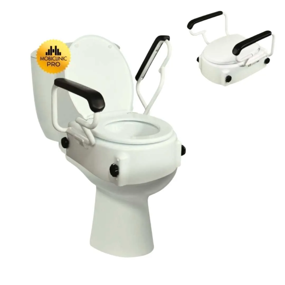 Elevador de WC TAJO Regulable con Reposabrazos