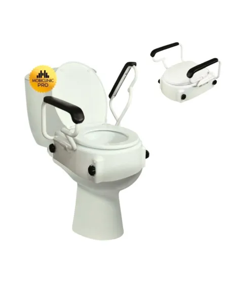 Elevador de WC TAJO Regulable con Reposabrazos