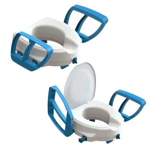 Elevador Wc CAPRI de 12 con Reposabrazos Abatibles · Tapa...