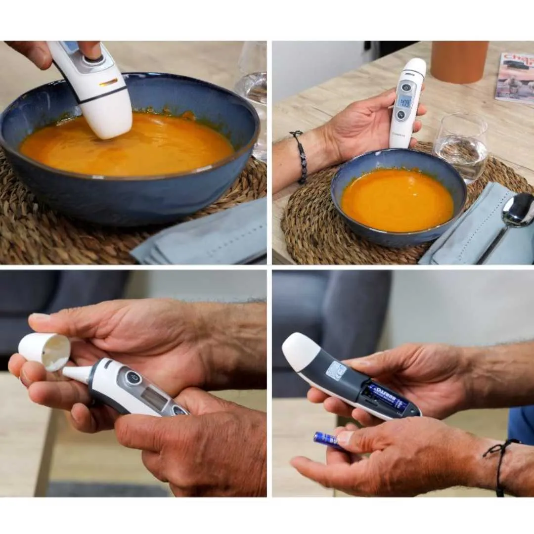 Termómetro Sin Contacto 2 en 1