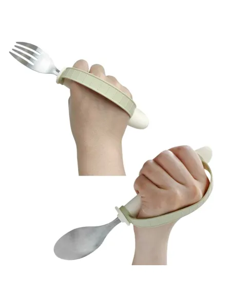 Cubierto con Correa de Silicona · Cuchara o Tenedor