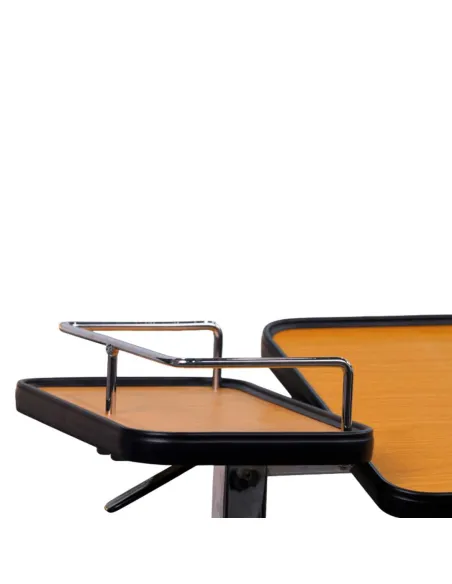 Mesa Auxiliar de Cama o Silla  CORFU EVOLUTION 2 Bandejas y Base Regulable
