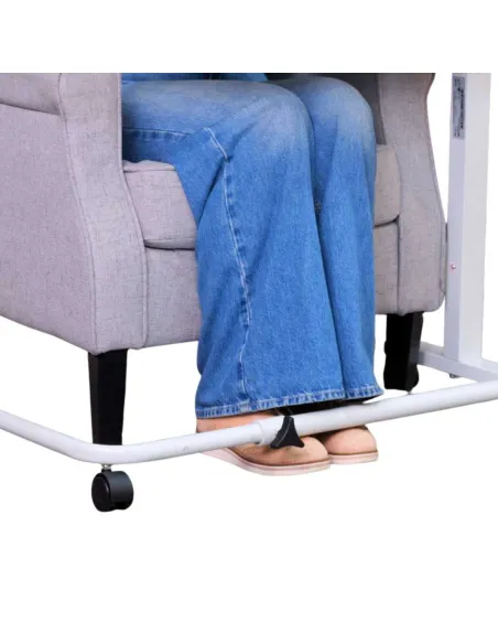 Mesa Auxiliar de Cama o Silla  CORFU EVOLUTION 2 Bandejas y Base Regulable