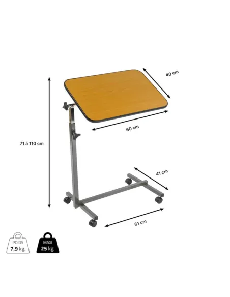Mesa Auxiliar de Cama  SIMPLEX