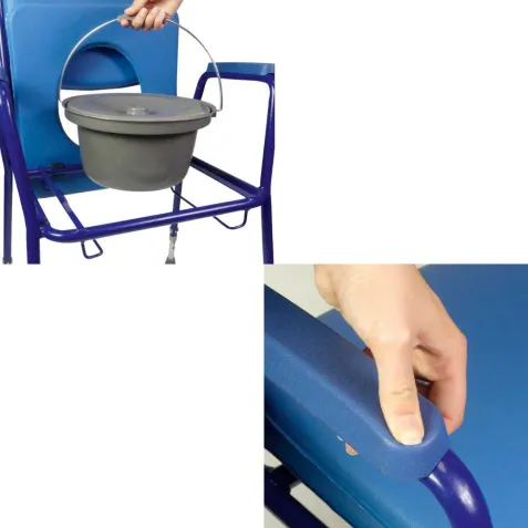 Silla con Inodoro MURANO XL hasta 220 Kg 2