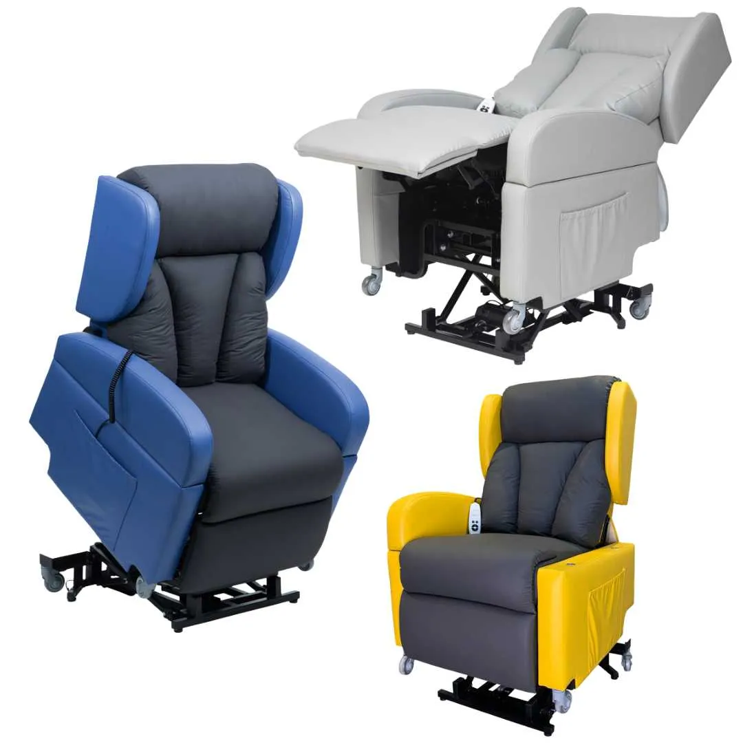 Sillón Relax Elevador PROCLASSIC con ruedas y...