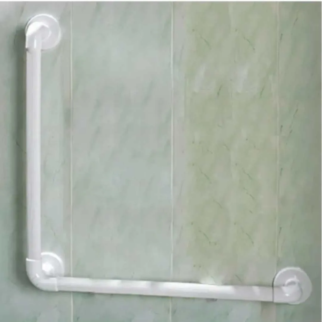 Barra Baño Estriada Angular 90º en ABS