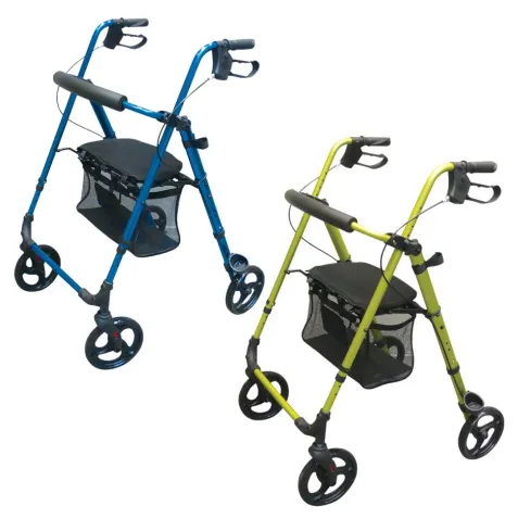 Andador de Aluminio NEO FASHION con asiento regulable en...