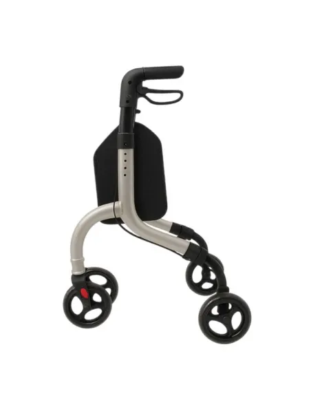 Andador Rollator de 3 ruedas  de Aluminio Plegable