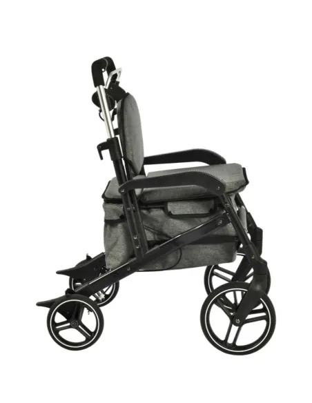 Andador Rollator URBAN BASKET Carrito Compra con asiento