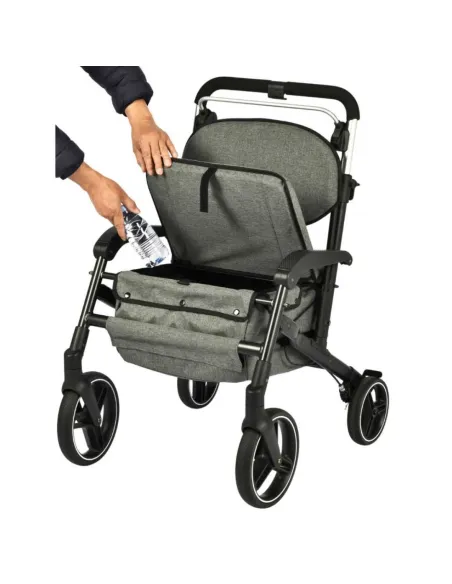 Andador Rollator URBAN BASKET Carrito Compra con asiento