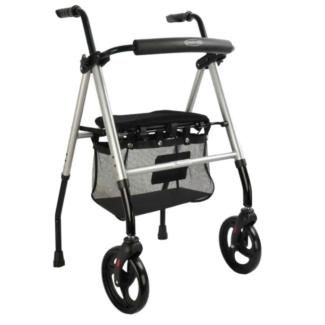 Andador de Aluminio con 2 ruedas y Asiento...