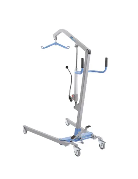 Grúa de Traslado Hidráulica MUEVO Hasta 150 kg con Arnés