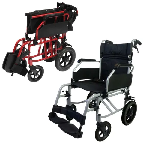 Silla de Ruedas MODULOLIGHT con Frenos de Acompañante y...