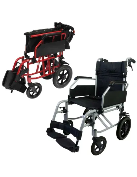 Silla de Ruedas MODULOLIGHT con Frenos de Acompañante y Respaldo Partido