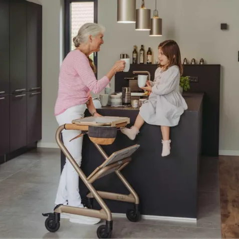 Andador Rollator de Interior SALJOL 2