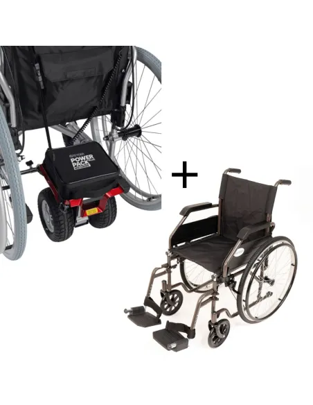 Motor para silla de ruedas POWER PACK PREMIUM + Silla de Ruedas Rambla de 600 mm