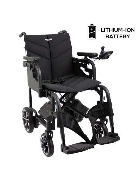 Silla de ruedas eléctrica Ultralight R130 con Mando para Acompañante + REGALO Cojín
