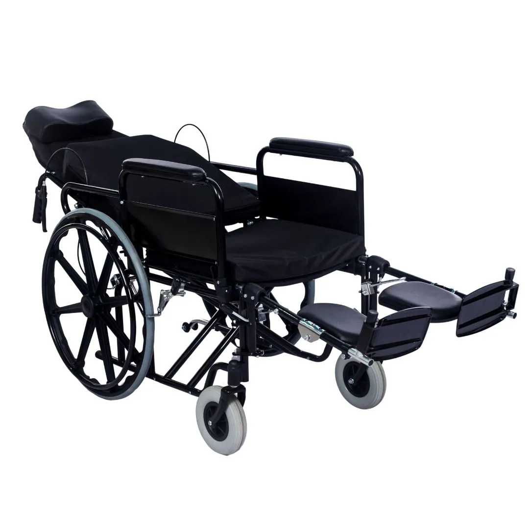 Silla de ruedas Cama Reclinable 170º y...