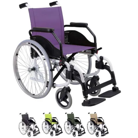 Silla de Ruedas LATINA Triple Cruceta de Aluminio
