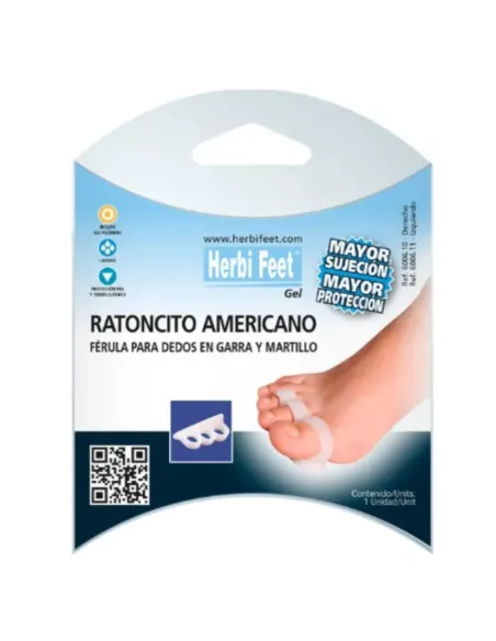 Ratoncito Americano Herbitas Alinador de dedos