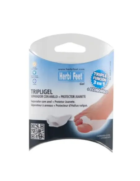 TRIPLIGEL doble anillo, separador carrete y protector juanete.