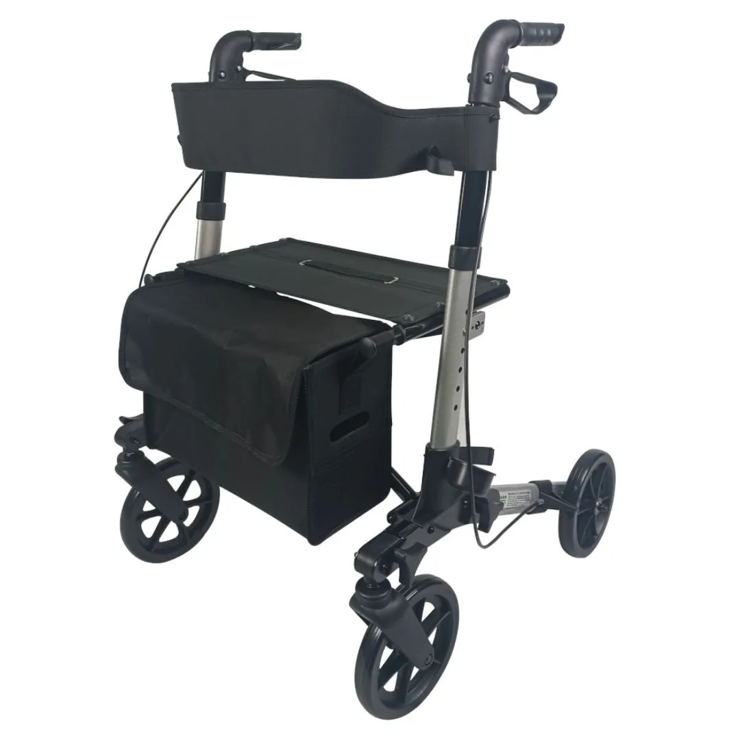 Andador Rollator NUEVO ESTILO de Aluminio Plegable