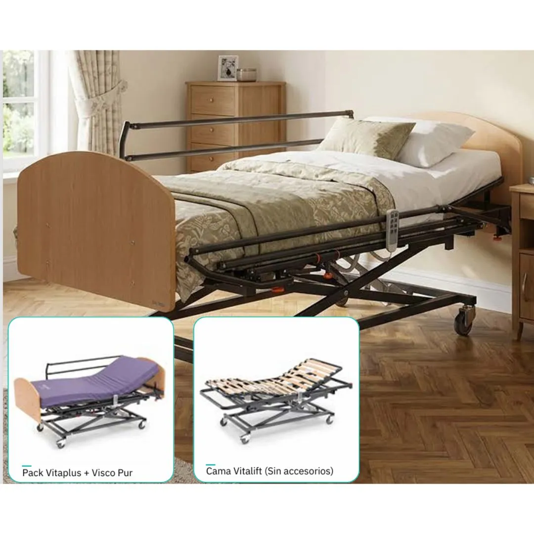 Cama Articulada VITA LIFT con carro Elevador...