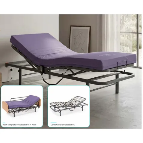 Cama Articulada Electrica GERIA Pack