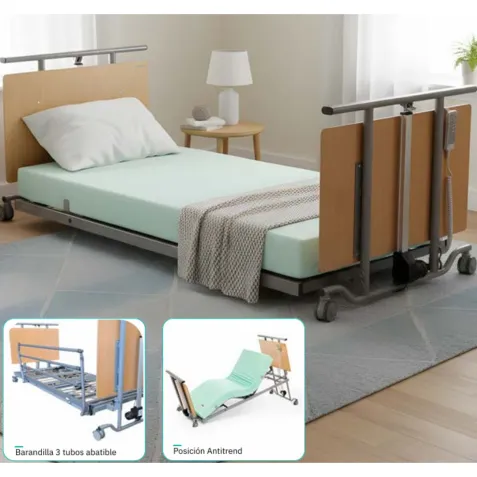 Cama Articulada Gerialine Alzehimer Fondo o Cota 0...