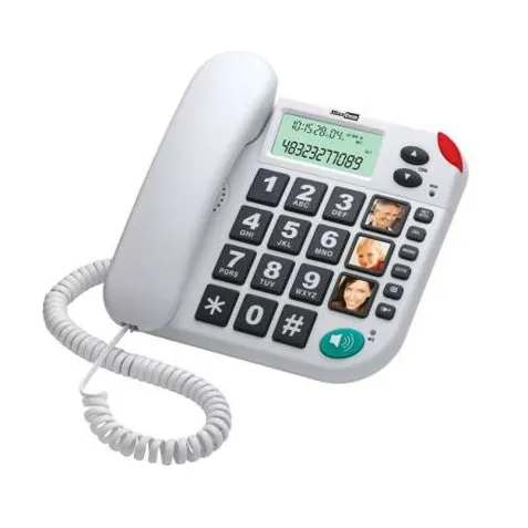 Teléfono para Personas Mayores Blanco o Negro