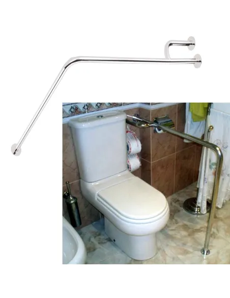 Barra Baño Acero Inoxidable Suelo Pared