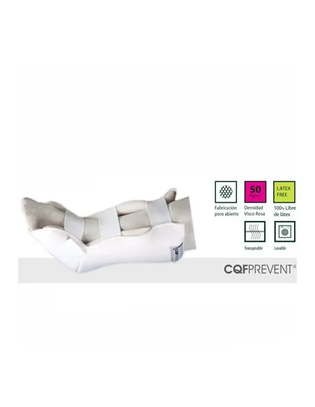 Talonera Bota Antiescaras de Viscoelástica CQF Prevent