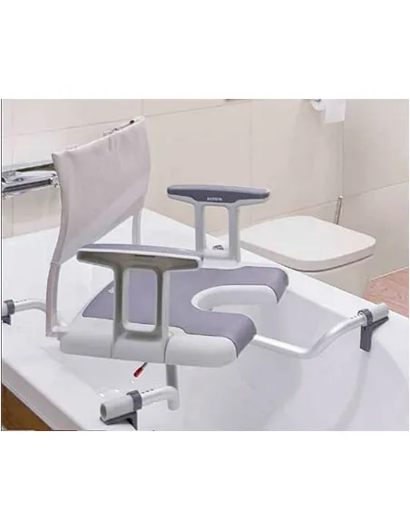 Asiento Bañera Giratorio AQUATEC SORRENTO Invacare Base Ajustable