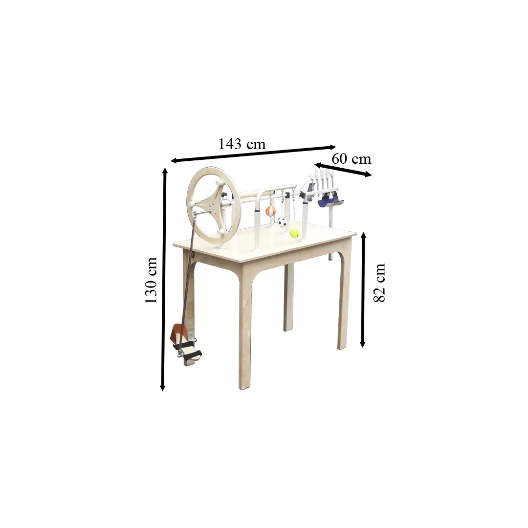 Mesa de Manos y Pies Metálica