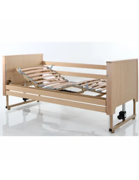 Cama Articulada TEIDE BAJA Especial ALZHEIMER con Trend y Antitrend con Barandillas Opcionales
