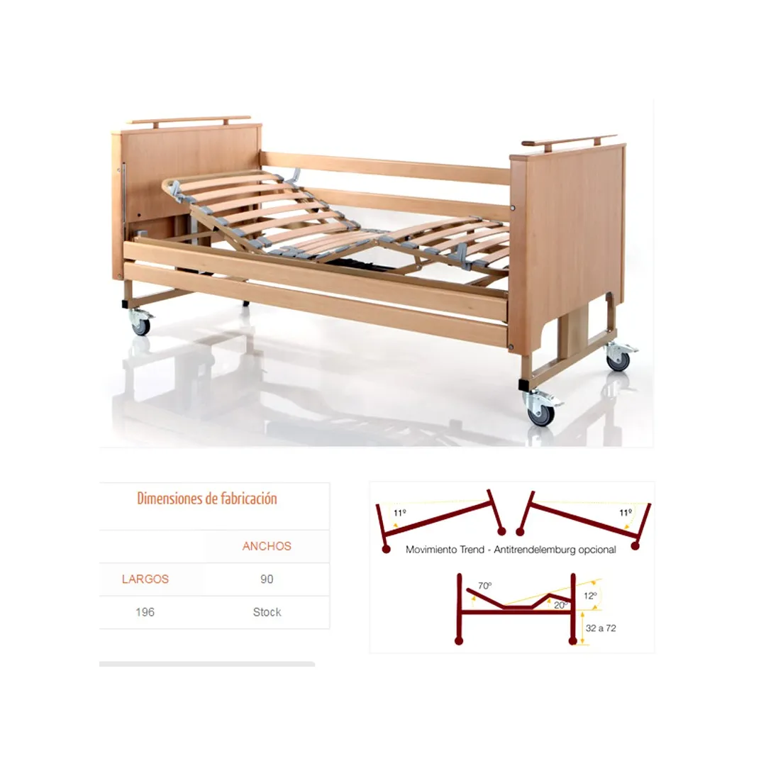 Cama Articulada ANETO BAJA  Especial ALZHEIMER...