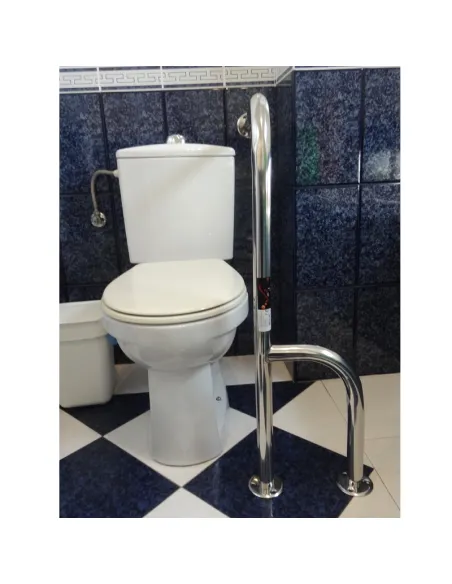 Asidero Barra Baño Acero Inoxidable Suelo Pared