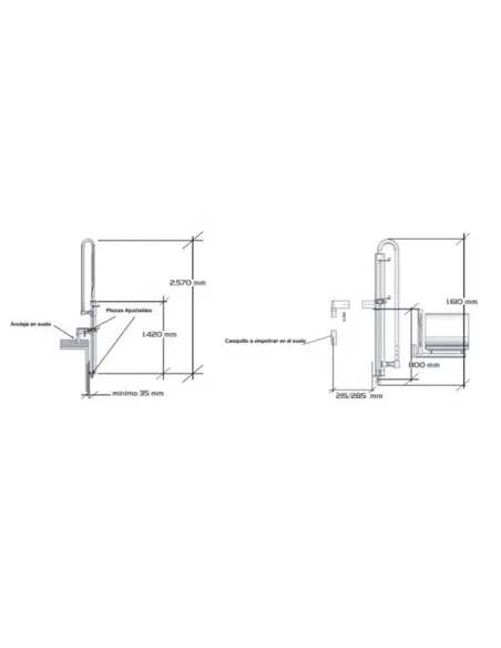 Ascensor Acuático Hidráulico Portátil PK METALU Ascensor Acuático Hidráulico Portátil PK METALU