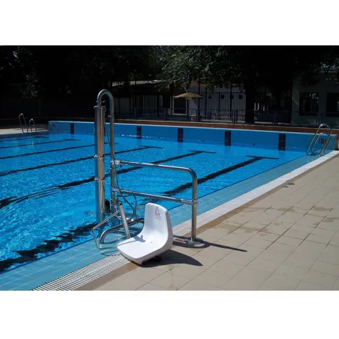 Ascensor Acuático Hidráulico Fijo B-2 METALU para Piscinas 2