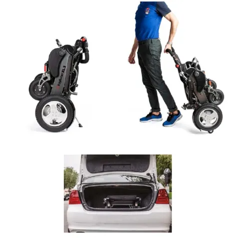 Silla de Ruedas Eléctrica I-EXPLORER XL 3 Plegable 2