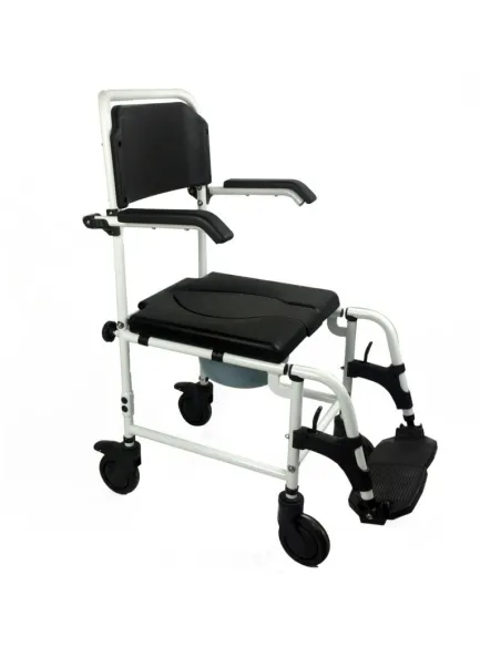 Silla de Ducha con Wc  2  en 1 Autopropulsable o de Traslado Silla de Ducha con Wc  2  en 1 Autopropulsable o de Traslado