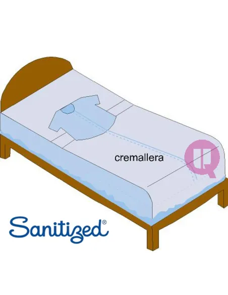 Pijama Sábana de Sujeción para Cama sin Mangas o con Mangas Largas Pijama Sábana de Sujeción para Cama sin Mangas o con Mangas Largas