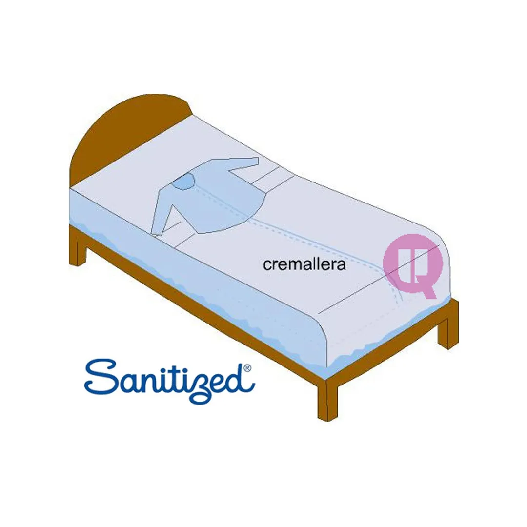 Pijama Sábana de Sujeción para Cama sin Mangas o con Mangas Largas