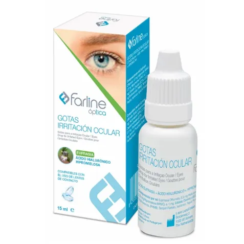 Farline Gotas Irritación Ocular Eufrasia + AH 15 ml